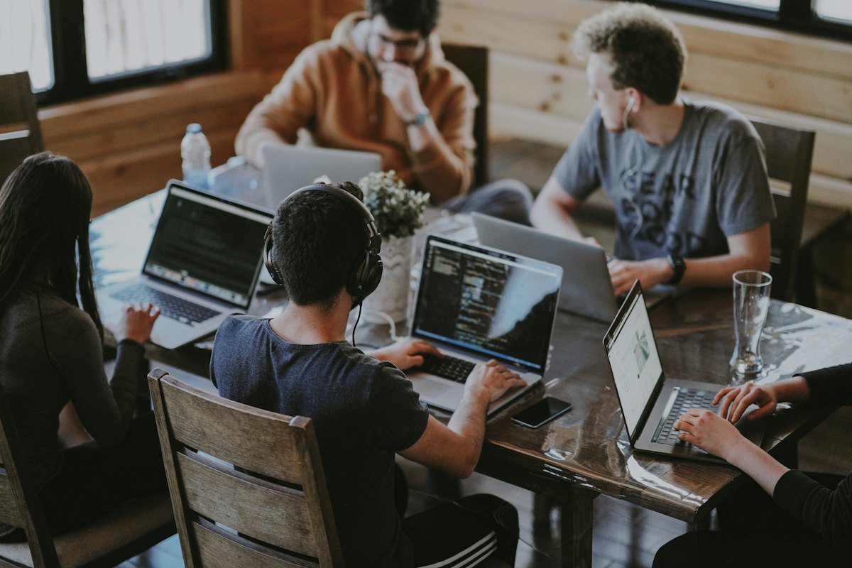 Team planning a Shopify store design project